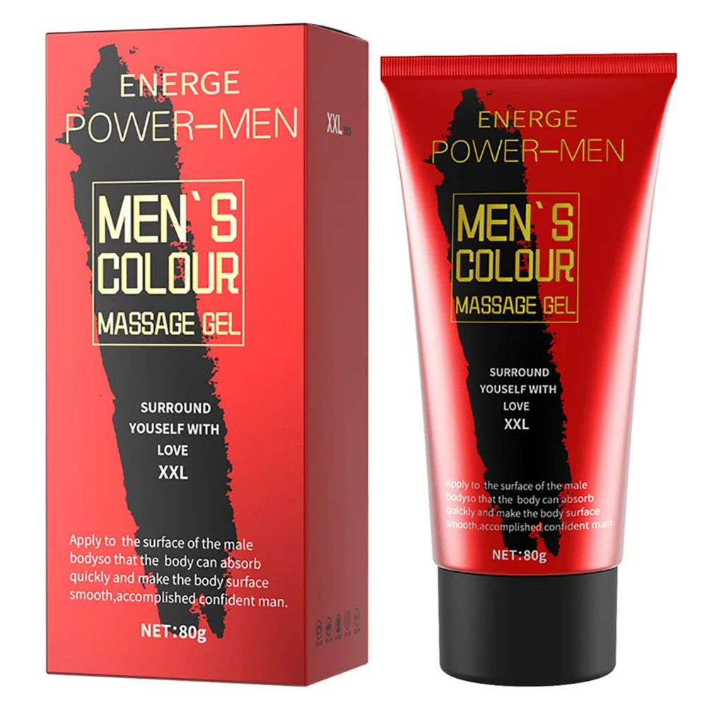 80g Big Penis Enlargement Cream Gel Increase Dick Size Male Cock Delay Erection Cream Health Care Cream for Adult External Use