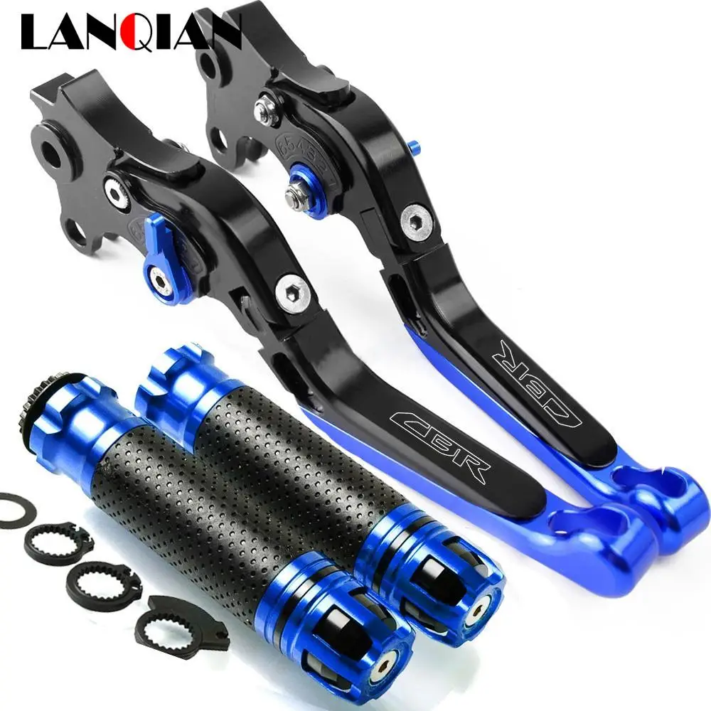 

FOR HONDA CBR600F2 1991 1992 1993 1994 Motorcycle Accessories CNC Adjustable Brake Clutch Levers Handbar End Grips CBR600 F2