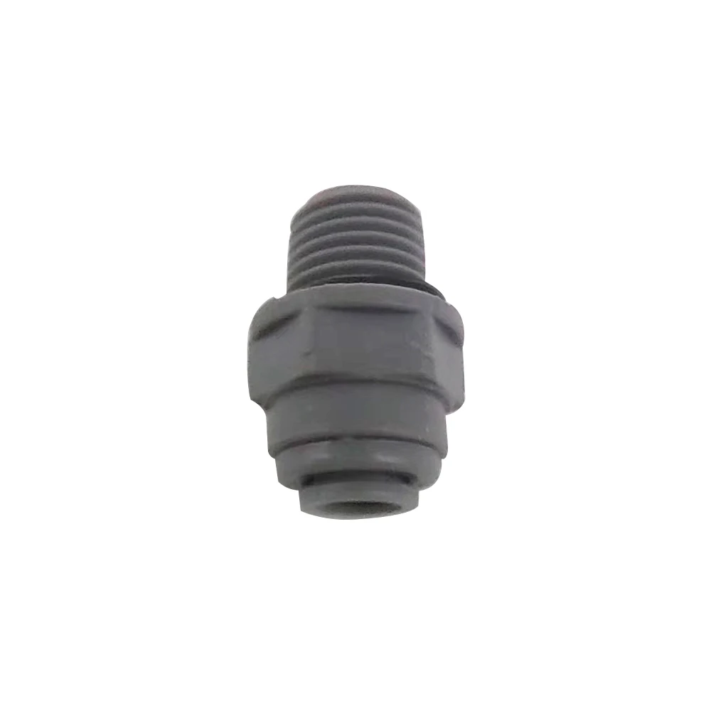 KegLand Duotight Push in -6.35mmx1/4inch Male (with Oring) (Bulkhead)  Plastic Quick Connect Pipe Hose Connector Fittings Joints