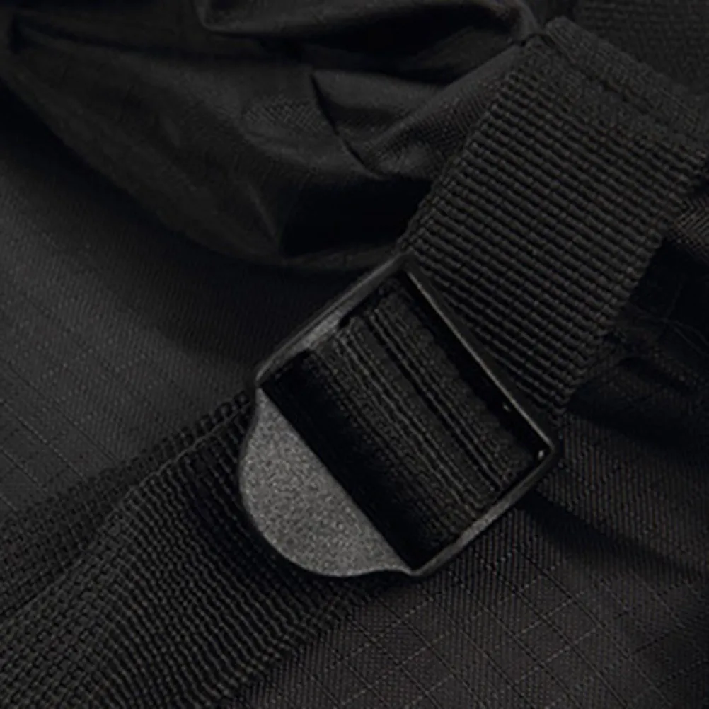 

Black Large Compression Sack Sleeping Bag Stuff Sack Easy Storage Compact Foldable Water Dust Snow Resistant Multiple Reinforced