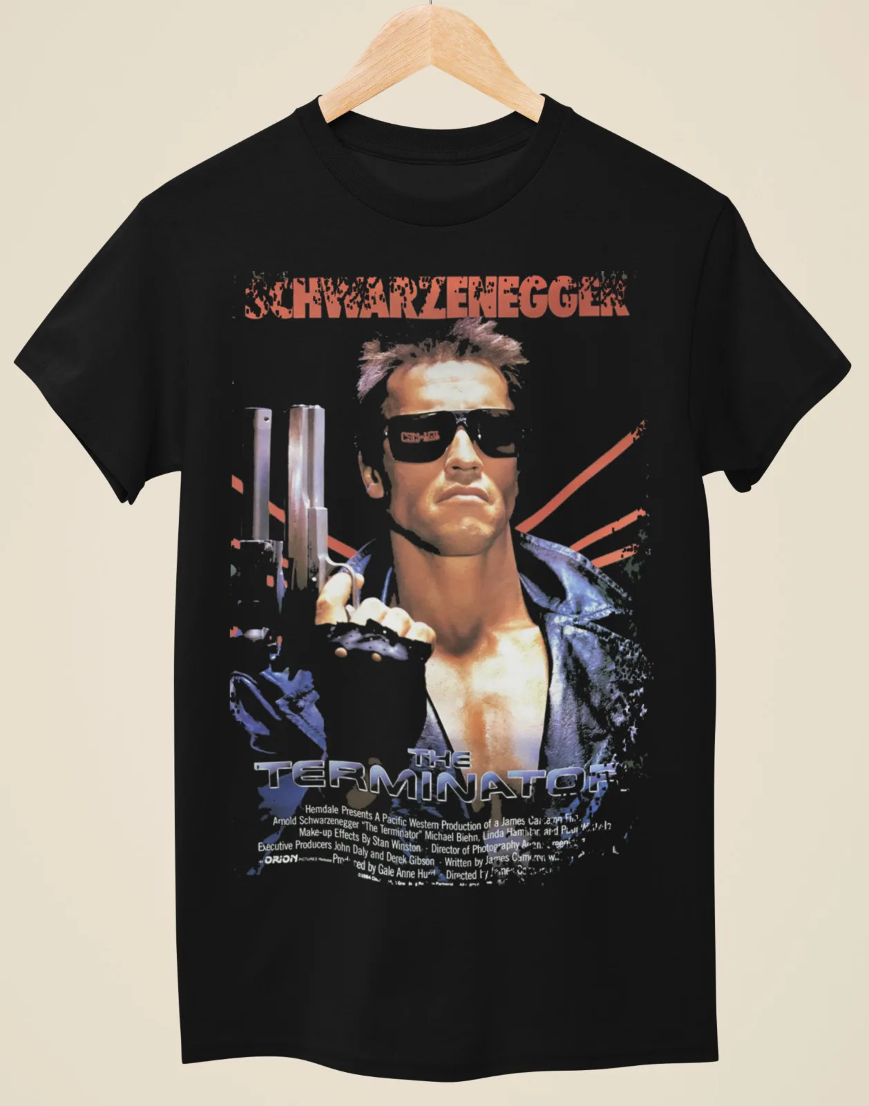 

The Terminator - Movie Poster Inspired Unisex Black T-Shirt