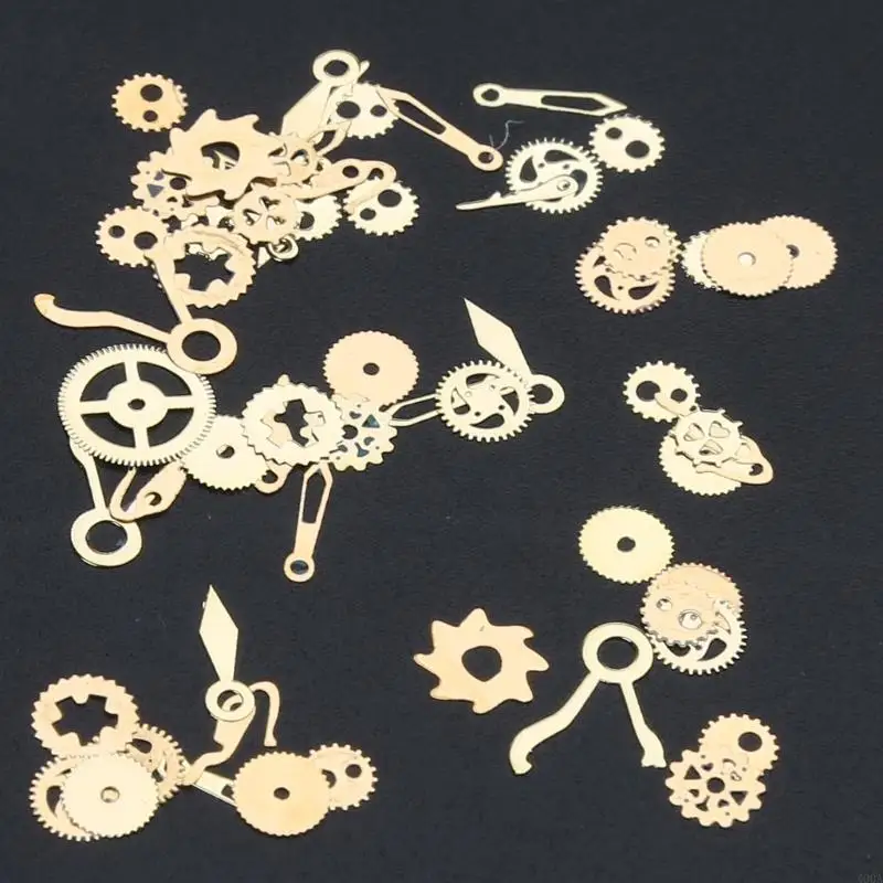 

400A Steampunk Cogs Gears Resin Fillers Hollow Resin Brass Epoxy Resin Kits