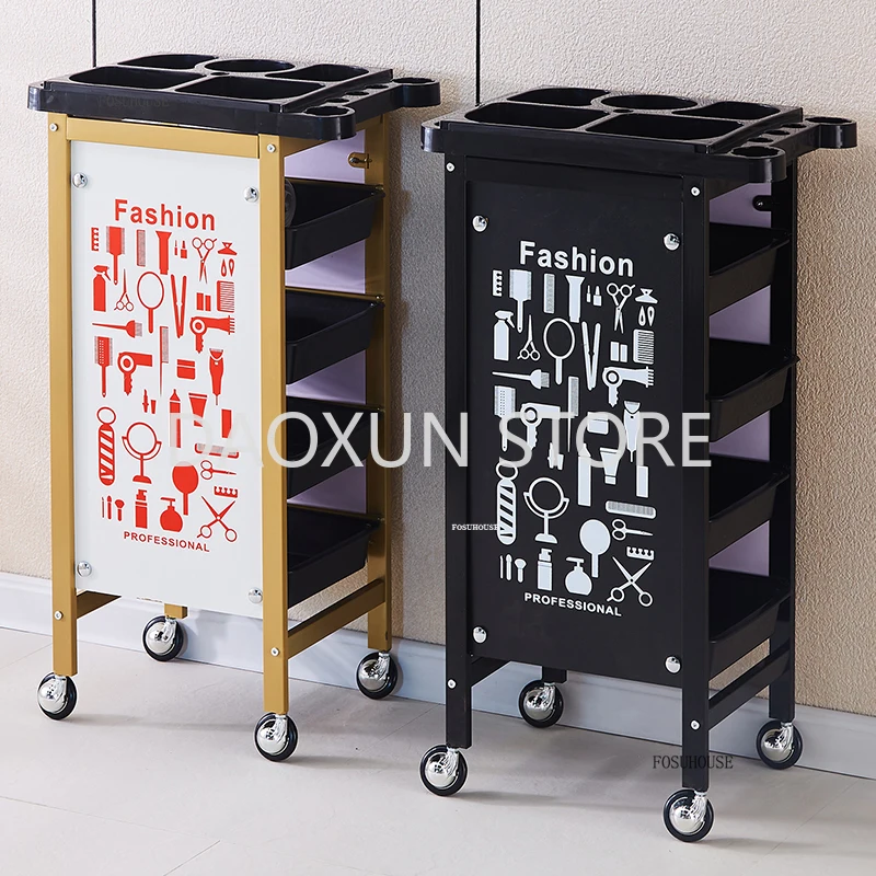 

Beauty Salon Special Perm Dyeing Tool Cart Barber Shop Salon Trolleys Multi-function Tool Mobile Hair Salon Auxiliary Trolley L