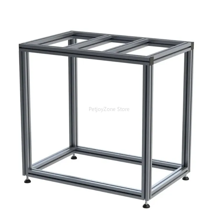ized DIY Fish Tank Stand Frame Multiple Layer Three Layers Large Aluminum Profile Rack Aquarium Fish Tank Racking System