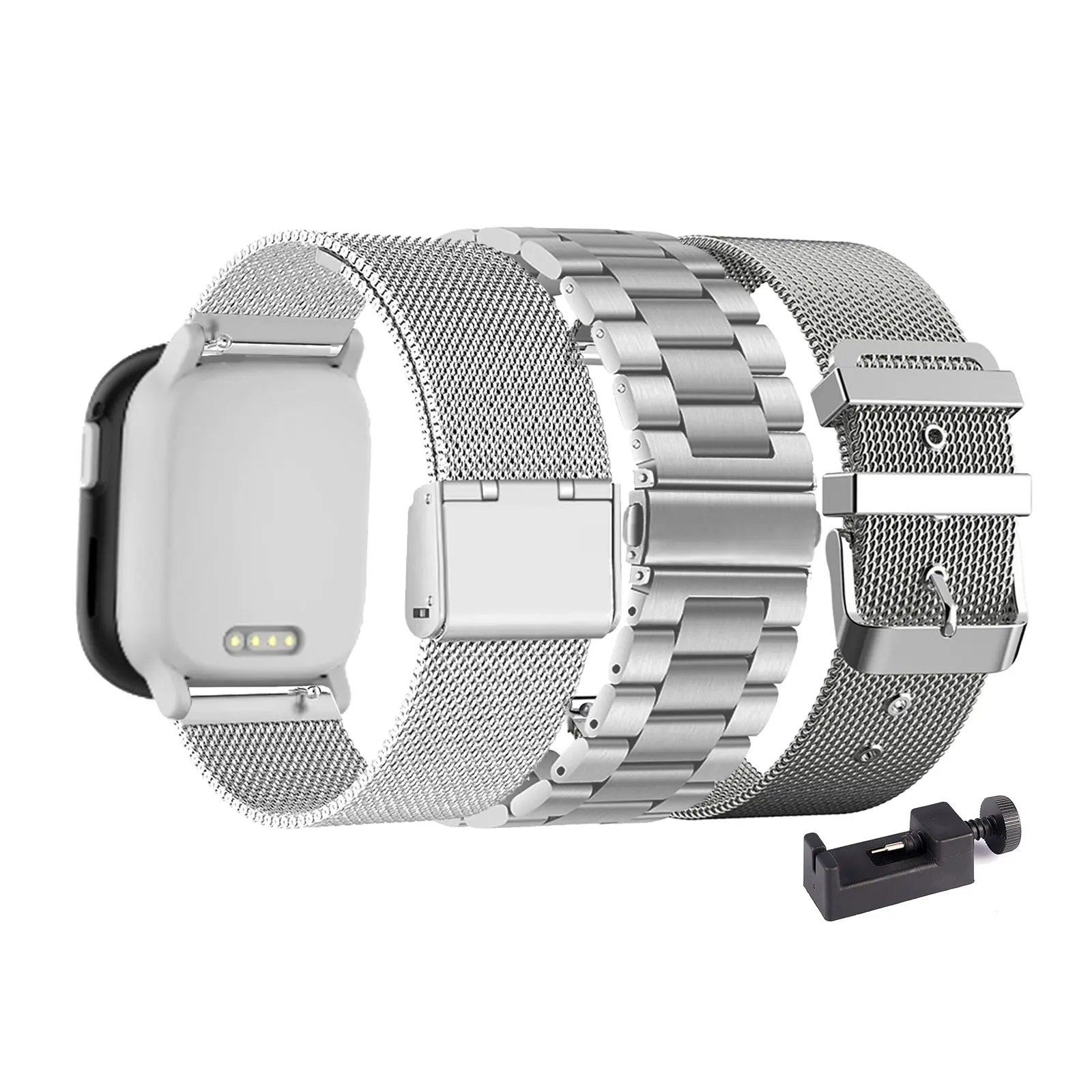 3pcs Metal Bands for Xplora X6 Play/X6/X6 Pro/XPLORA XMOVE/Sloth cloud H97/Anio 5/Anio 6 Strap for Men and Women