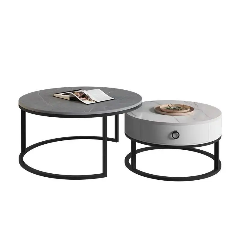 

Small apartment modern living room simple tea table furniture