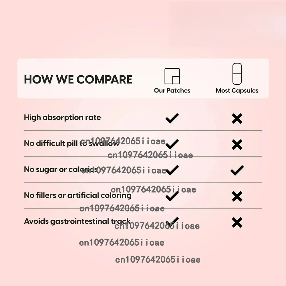 Colostrum Complex Transdermal Patches mit Vitamin C, Zinkunterstützung Immunsystem 30 Patches