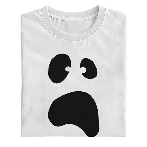Fun Spooky Ghost Face Halloween Costume T-Shirt for Family Fashion Halloween Short Sleeve Family Tshirt Gifts