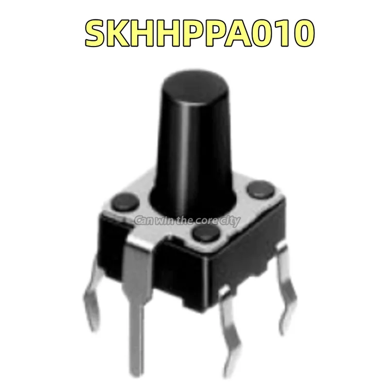 

10 Pieces Original Japanese ALPS SKHHPPA010 light touch switch 6mm square type (press in) SKHH series spot