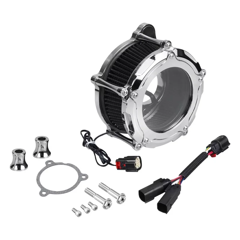 

NiceCNC M8 LED Air Filter Cleaner Intake Filter for Harley Road Glide Limited FLTRK 2020-2023 FLTRX 2017-2023