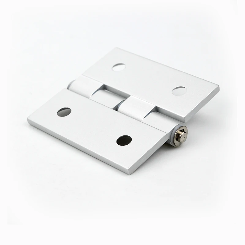 HHPSF8-6 Aluminum Alloy Butterfly Hinge, Exposed Industrial Hinge, Profiled Flat Hinge HHPSF845-6