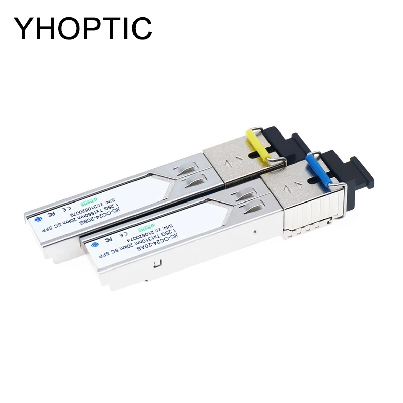 SC SFP Media Connector, optical fiber module, gigabit, gigabit, switch 1310/1550nm, with Cisco/MikroTik Gigabit