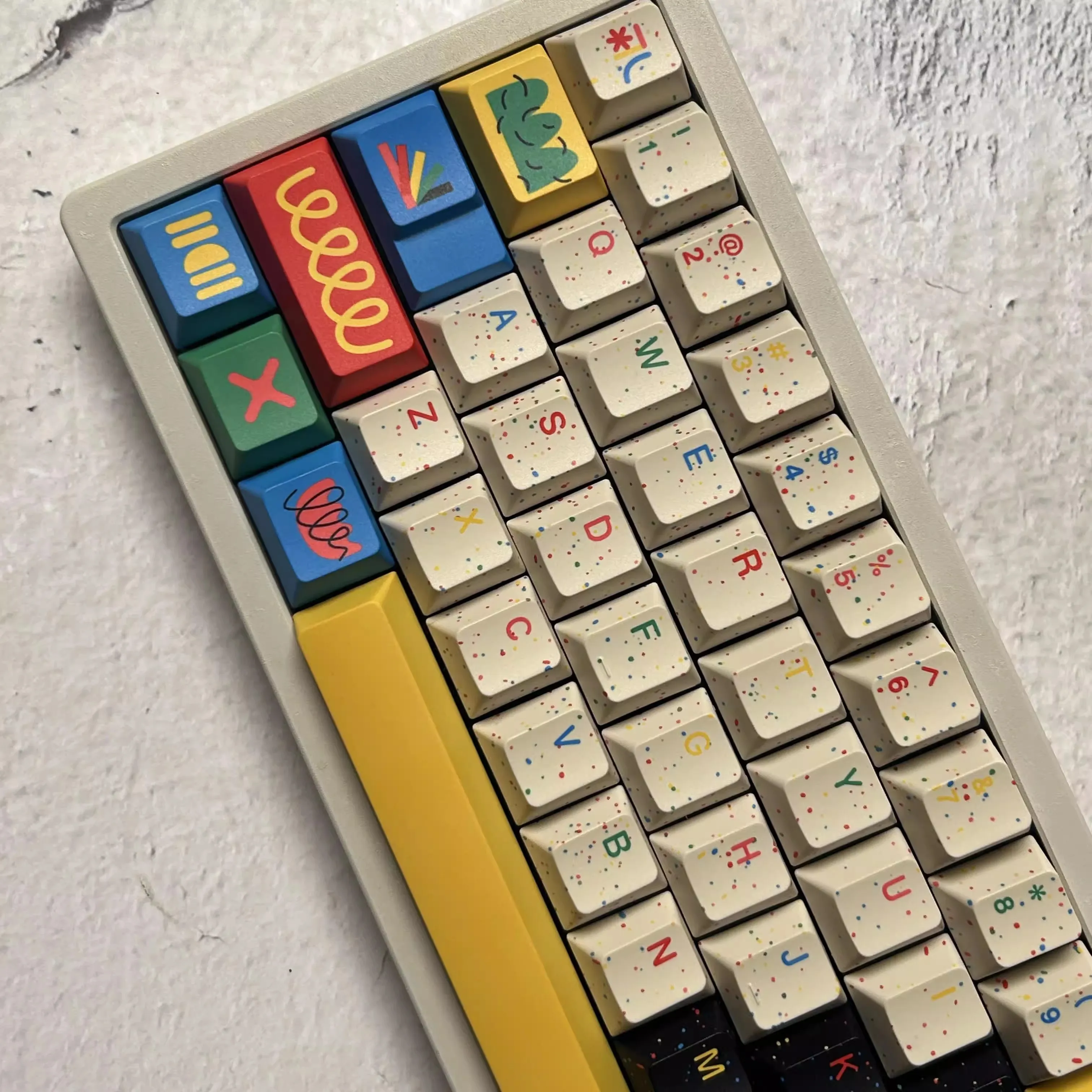 1 مجموعة GMK عزر كيكابس PBT صبغ Subbed مفتاح قبعات الكرز الشخصي Lightproof Keycap ل أليس Wooting مزدوج B سبليت المسافة #2