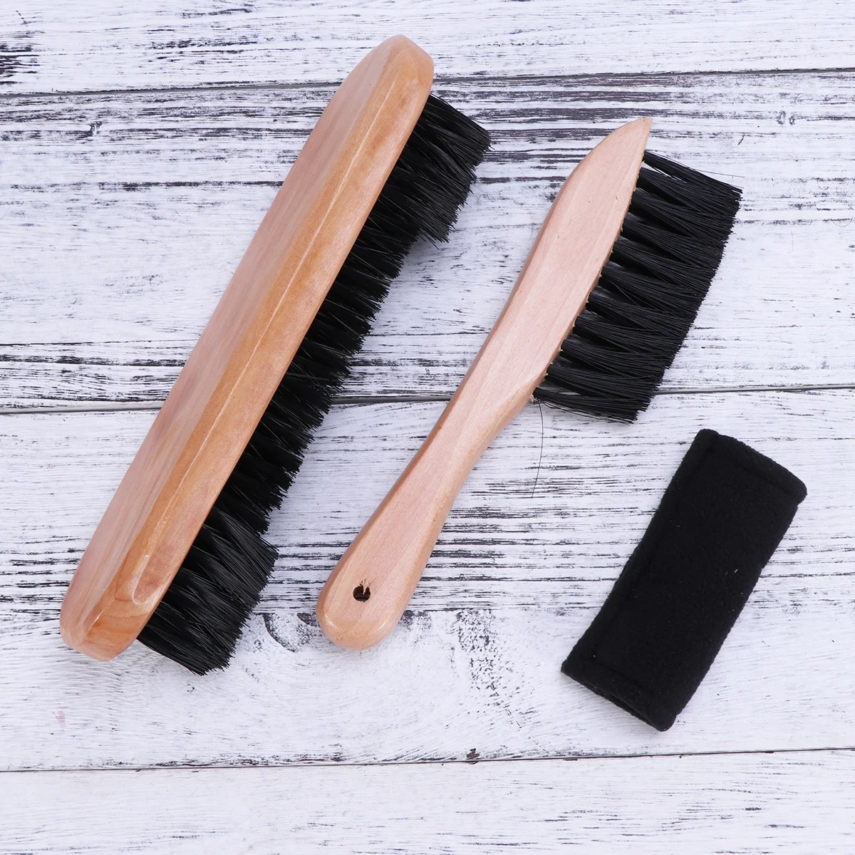 9 بوصة فرشاة البلياردو نظيفة طاولة بلياردو ورأى الأوساخ مسحوق الغبار بكفاءة شعيرات مزدوجة الطول تنظيف حدوة الحصان