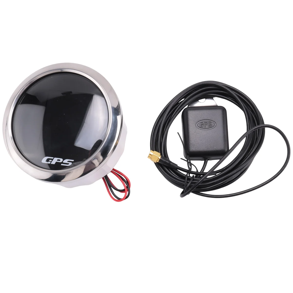 85mm Smart GPS Speedometer Waterproof TFT Screen Digital Tachometer Odometer with GPS Antenna for Car Boat