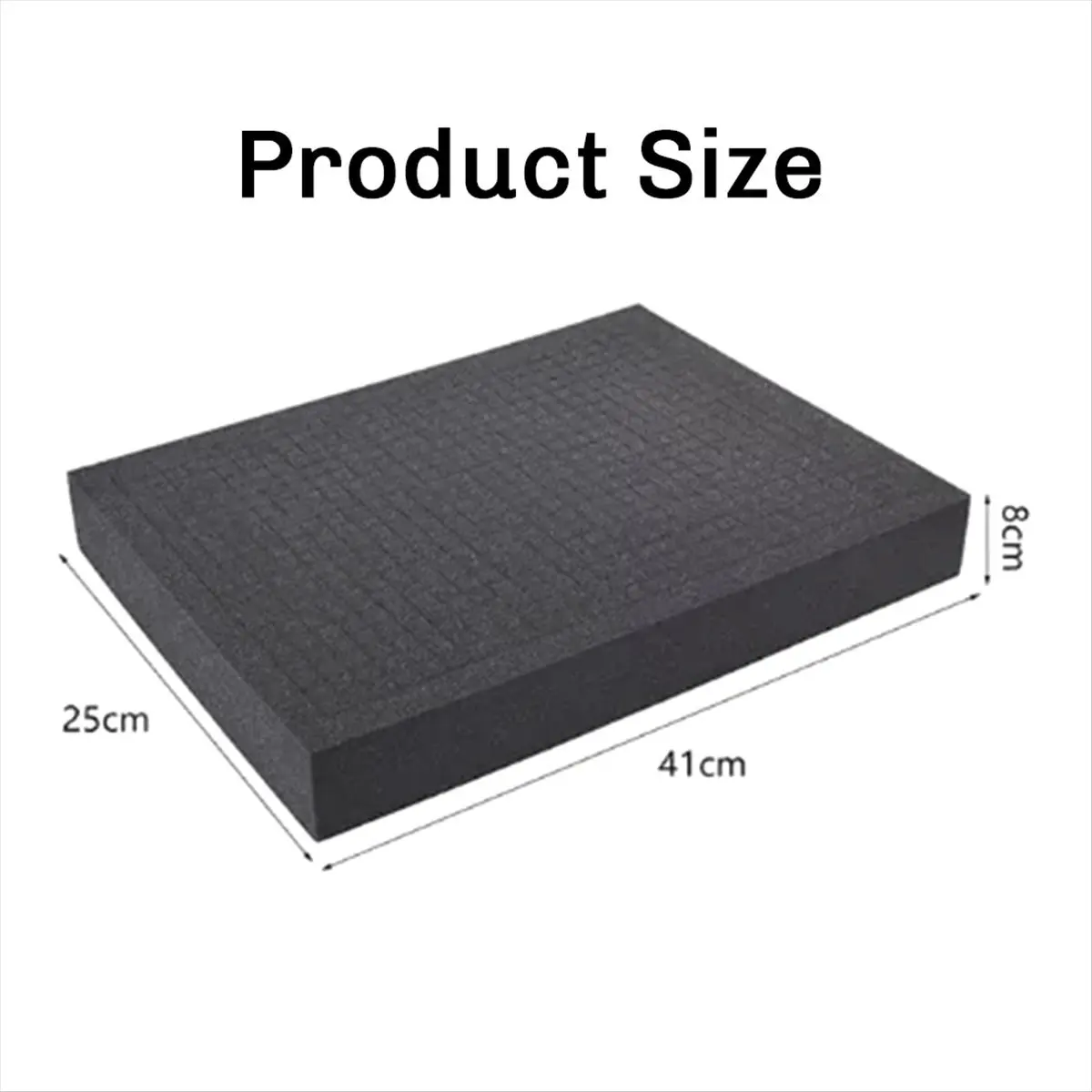FTGT-Pick Apart Foam for Toolbox Pre-Cutting Foam Insert High Density 410x250x80mm