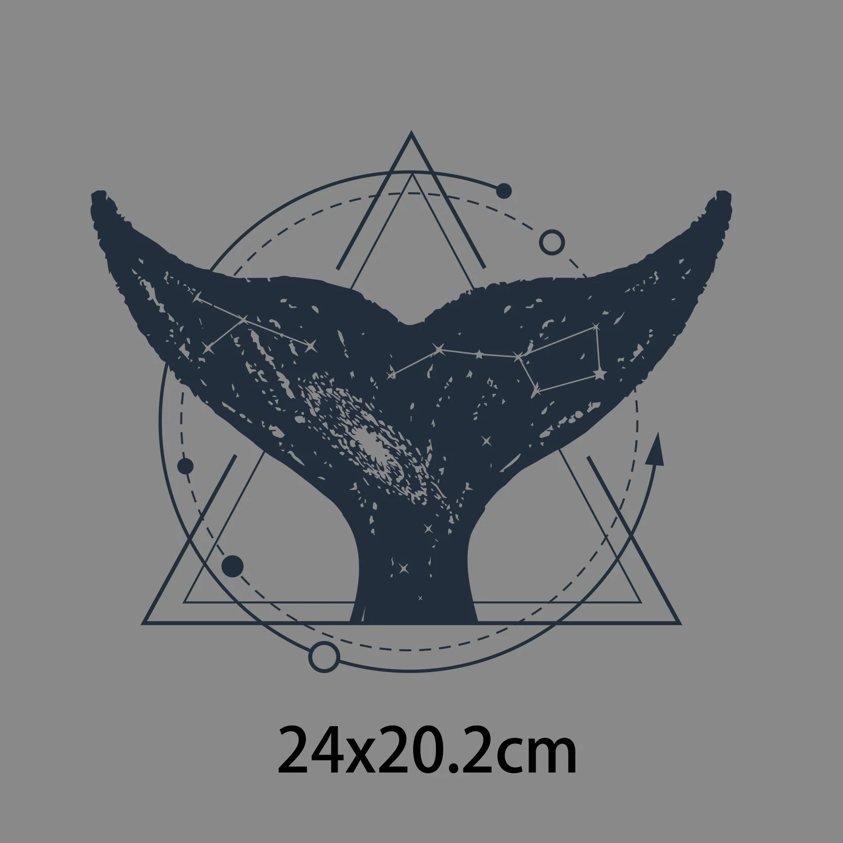 Beautiful Whale Clock Heat Transfer Vinyl Anchor Patch Iron On Transfer For Clothing Animal Stripes Thermal Sticker On Clothes