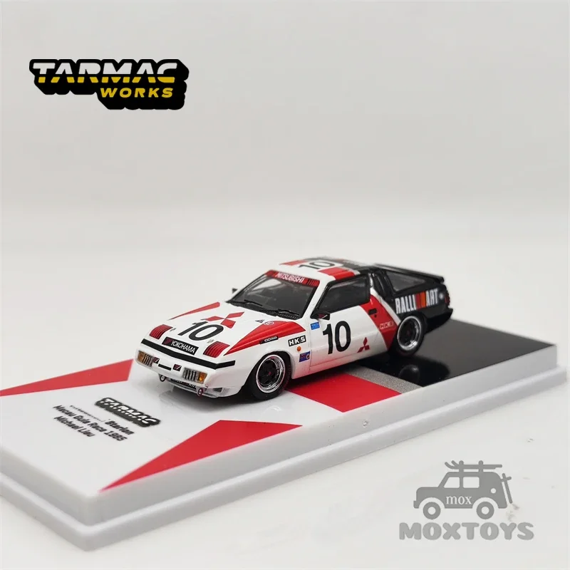 Tarmac Works 1:64 Starion Macau Guia Race 1985 Michael Lieu Diecast Model Car