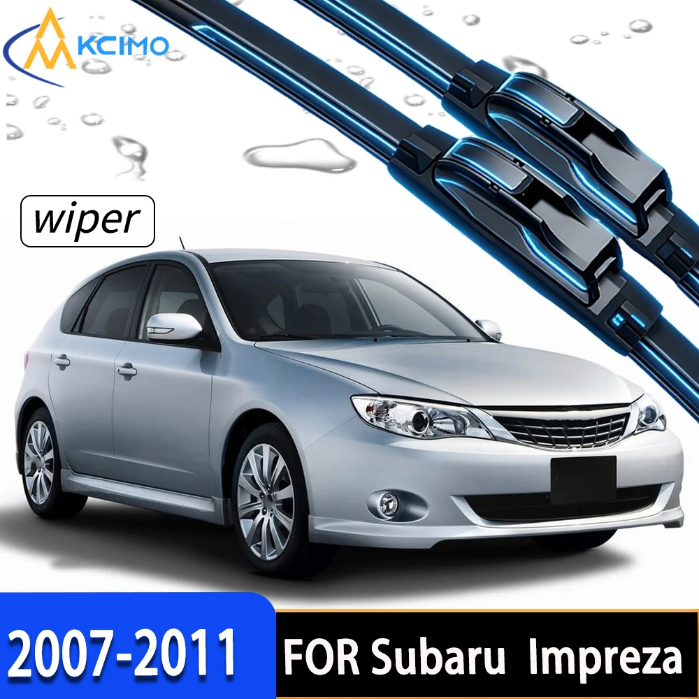 

Premium Front Windshield Wiper Blades with Long-Lasting Durable Rubber, Ideal for Subaru Impreza GE GH GR GV 2007-2011