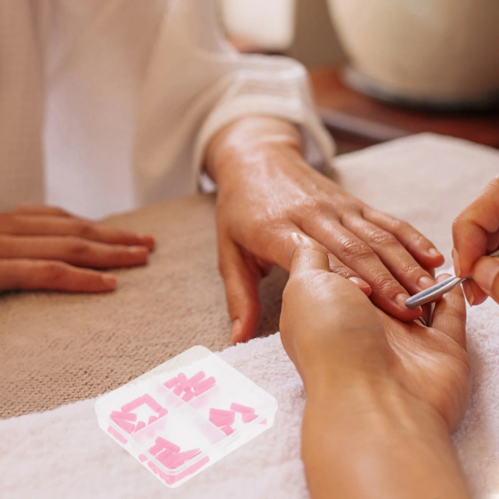 32 Uds Mini púrpura S para taladro de uñas grano fino para pulir forma quitar uñas de Gel salón en casa uso profesional ligero