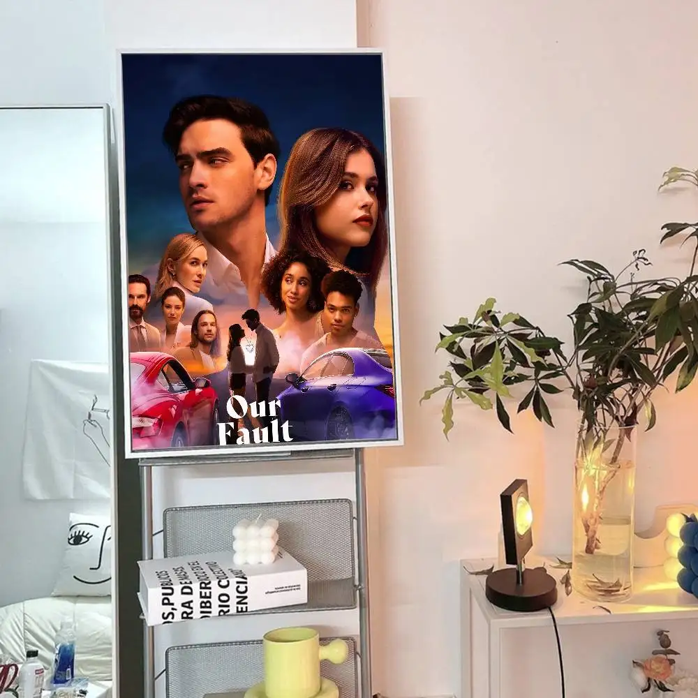 بلدي خطأ Culpa ميا الفيلم الكلاسيكي خمر الملصقات ورق أبيض يطبع الملصقات الفنية Kawaii غرفة ديكور