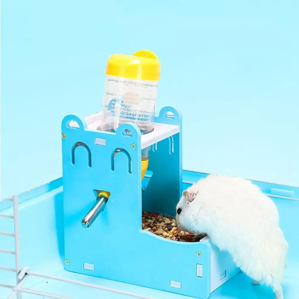 Cute Container Feeding Device Pet Supplies Food Bowl Hamster Feeder Fountain Water Drinker