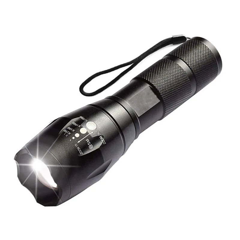 

Telescopic Zoom Bright Flashlight For Household Outdoor Use, Night Fishing And Night Riding, Easy To Carry Фонарик손전등 Torch كشاف