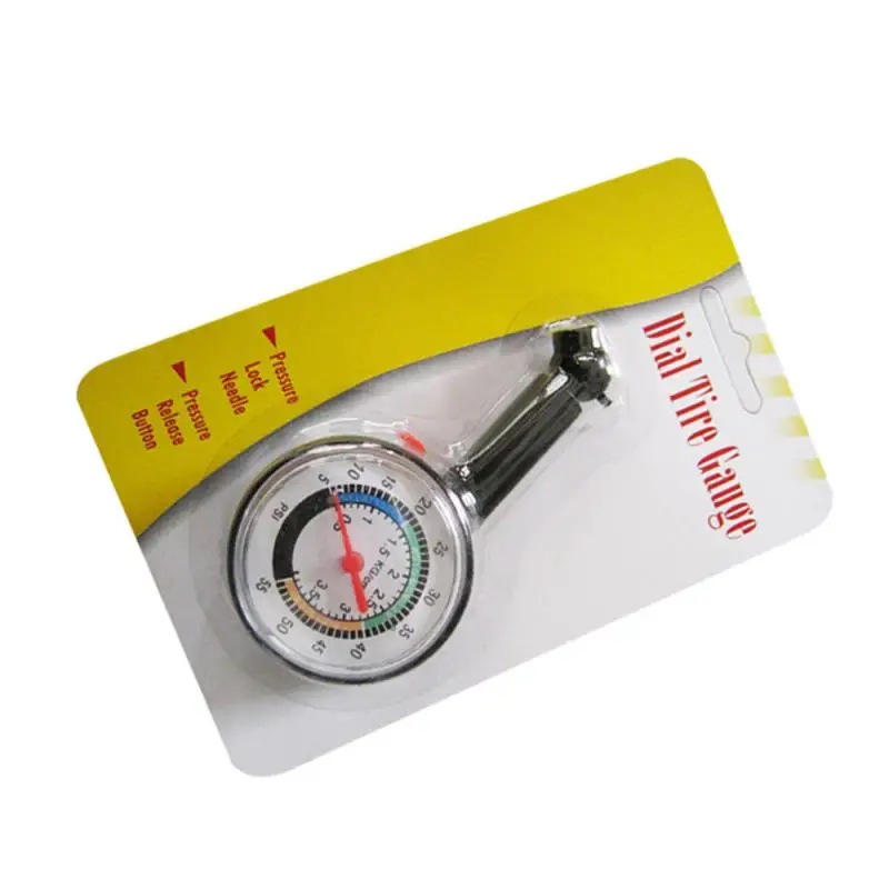 1Pc Car Tire Pressure Gauge Tyre Deflation Pointer Auto Tire Inflation Pressure Gauge Measurement High Precision Meter Detector