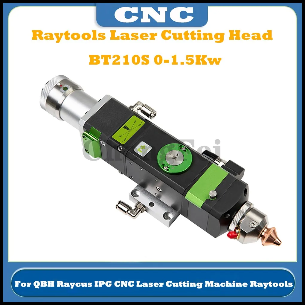 

NEW CNC Raytools Empower Series Fiber Laser Cutting Head BT210S 0-1.5KW For QBH Raycus IPG CNC Laser Cutting Machine