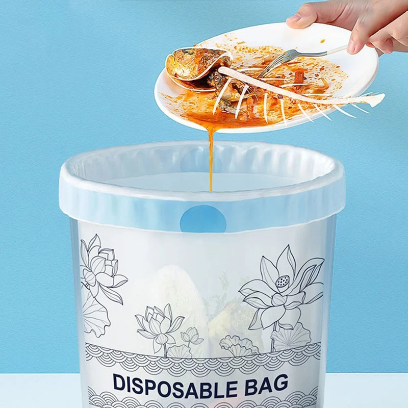 Drawstring garbage bag no tear with fragrance to remove odors Kitchen bathroom bathroom mouth garbage bag no tear extraction