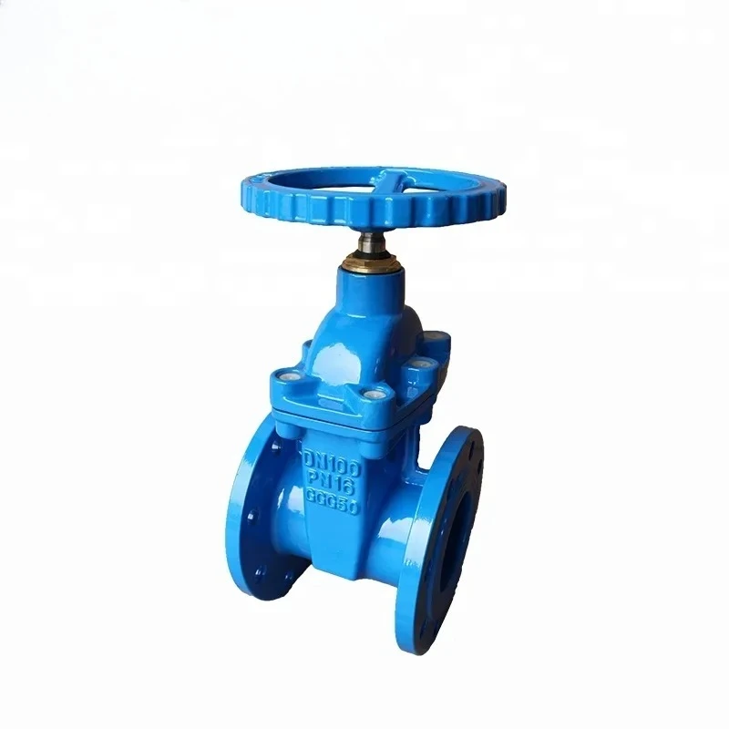 DN40-DN800 1.5 "-24" حديد الزهر، حديد الدكتايل القياسي دليل المياه درجة حرارة متوسطة شطبة والعتاد غير صمام بوابة الجذعية #5