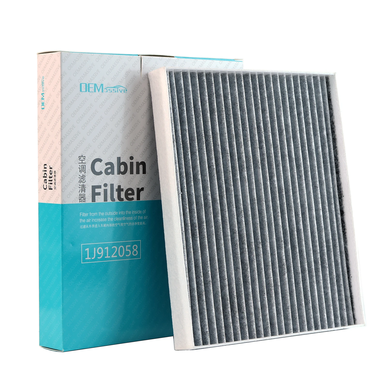 Car Pollen Cabin Air Filter For Hyundai Ioniq AE Kona EV Tucson Kia Niro 2017 2018 2019 2020 2021 2022 97133-F2100 97133-F2200