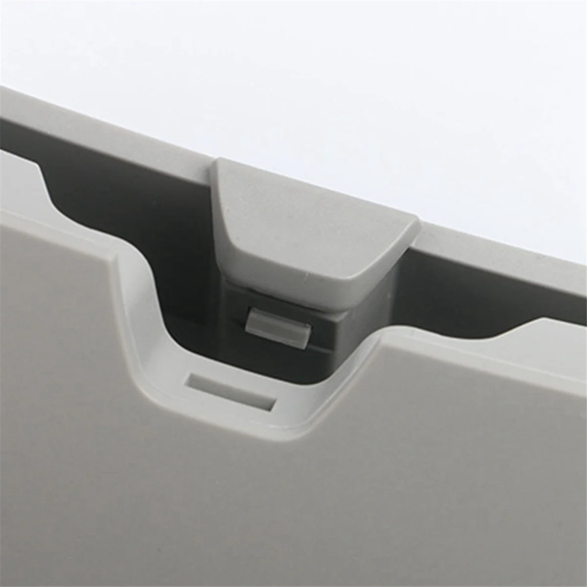 Araba özel gözlük durumda kafes organizatör saklama kutusu kubbe ışık BMW X5 X6 F15 F16 için güneş gözlüğü tutucu 2014-2017 gri