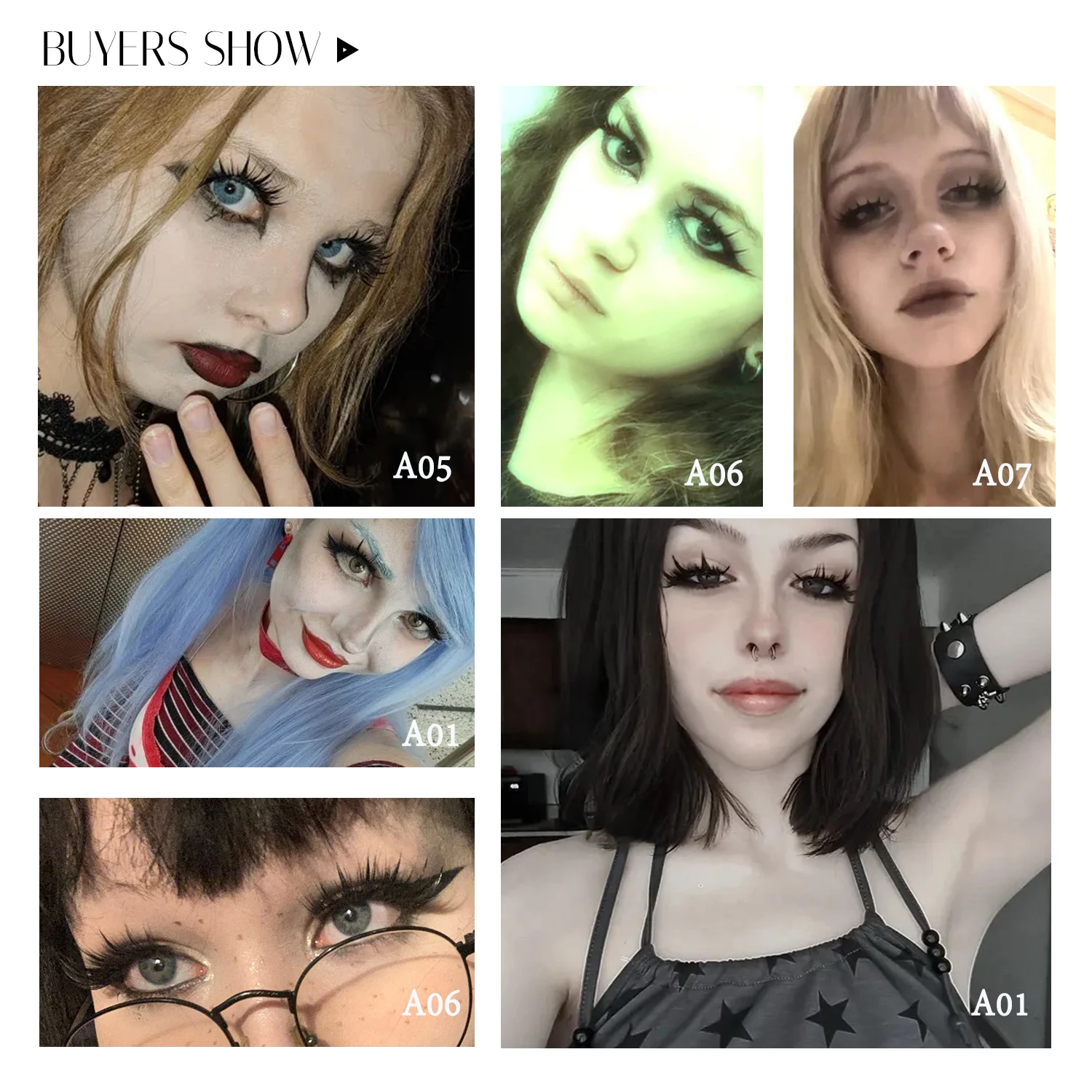 マンガ風まつげ スパイクアニメまつげ 2ペア コスプレ用つけまつげ ウィスピーまつげストリップ ドールアイ スパイク ウェットフェイクまつげ