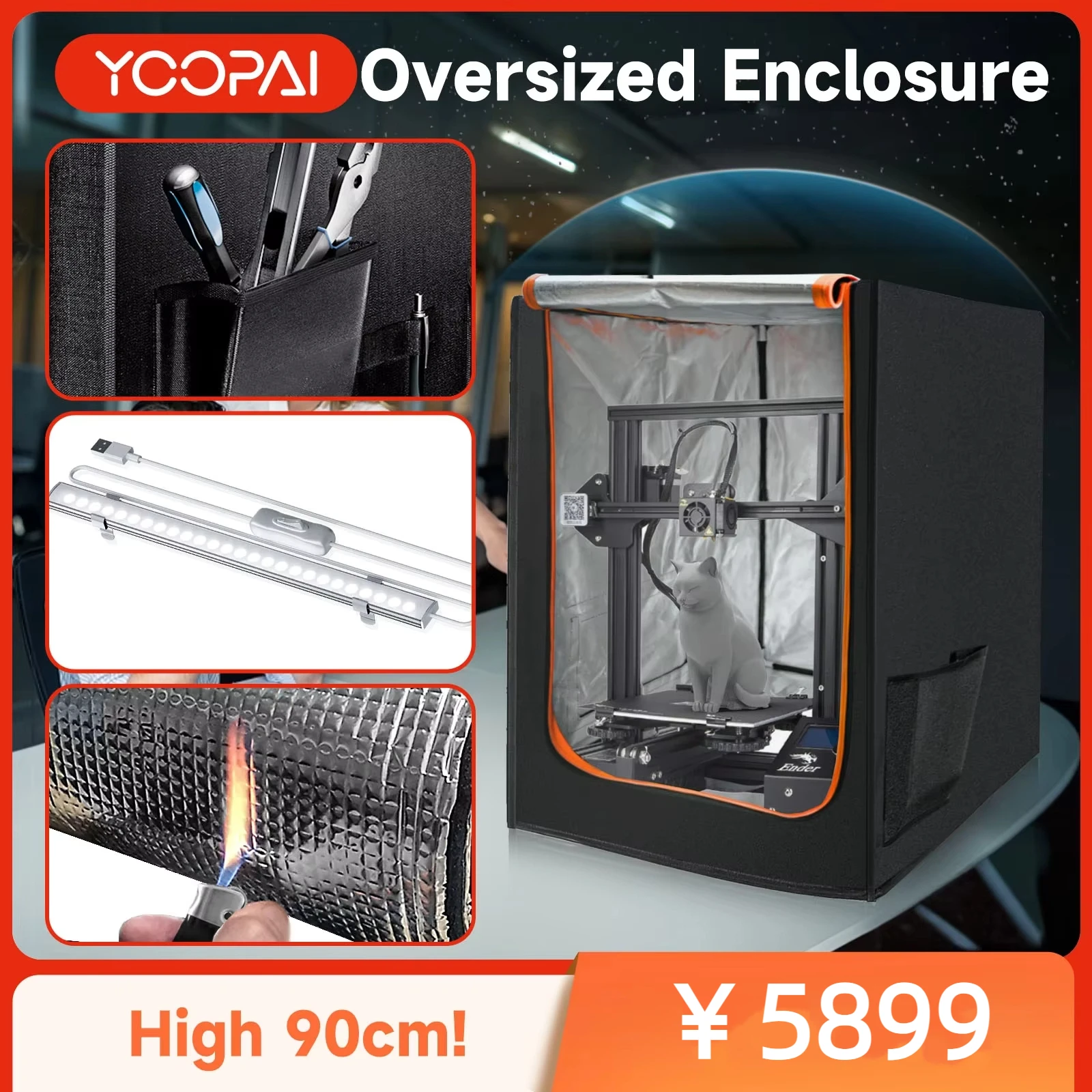 yZ[zYOOPAI 3Dv^[GN[W[ LEDCgt 3Dv^[nEX Creality K1cV[Yp G_[^GN[W[ ωΐ ho ^K