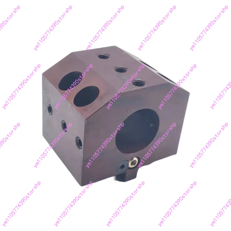 CNC Slant‑Bed Lathe Turret Tool‑Holder Inner‑Coolant Boring‑Tool‑Clamp For U‑Drill Facing‑Machining Turret‑Tool‑Seat