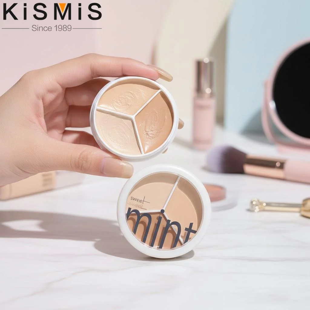 LongWear Brightening Face Concealer Palette Cream Texture Acne Dark Circles Coverage Makeup Cosmetics