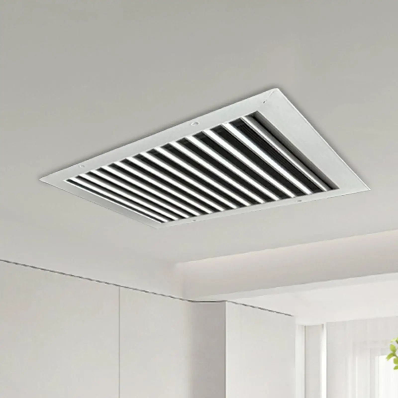 Hvac Ventilatiebuis Deksel Aluminium Retour Filter Grille,16Inch X 16Inch Plafond Ventilatie Cover Lineaire Bar Roosters Voor Kantoorgebouwen