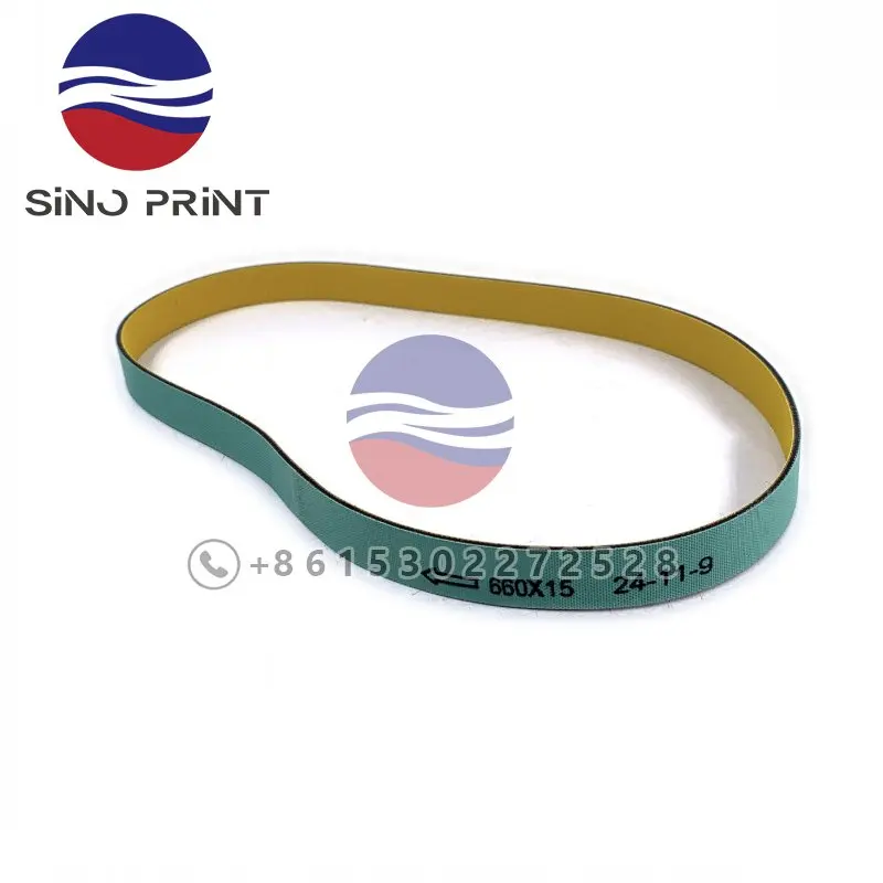 Belt 15*2*660mm MK Belt 15×2×660mm For MK1060 Automatic Die-Cutting Machine Spare Parts