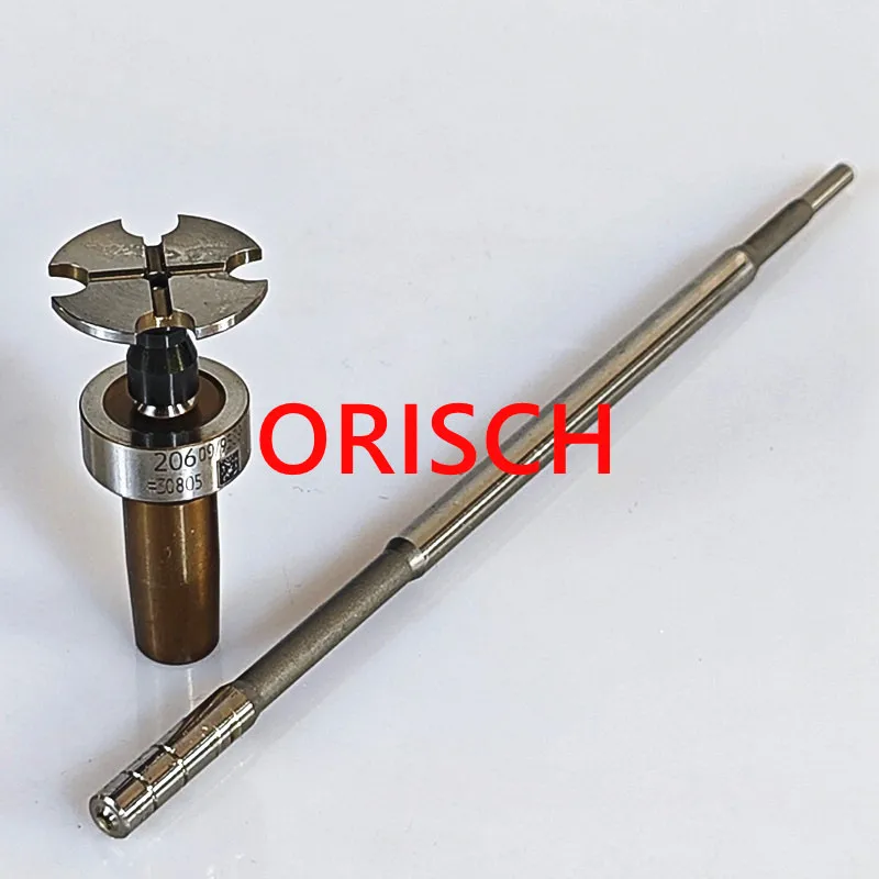 Common Rail injector valve assembly F00VC45200 F00VC45204 with 206 valve cap For Bosch Injector 0445110520 0445110418