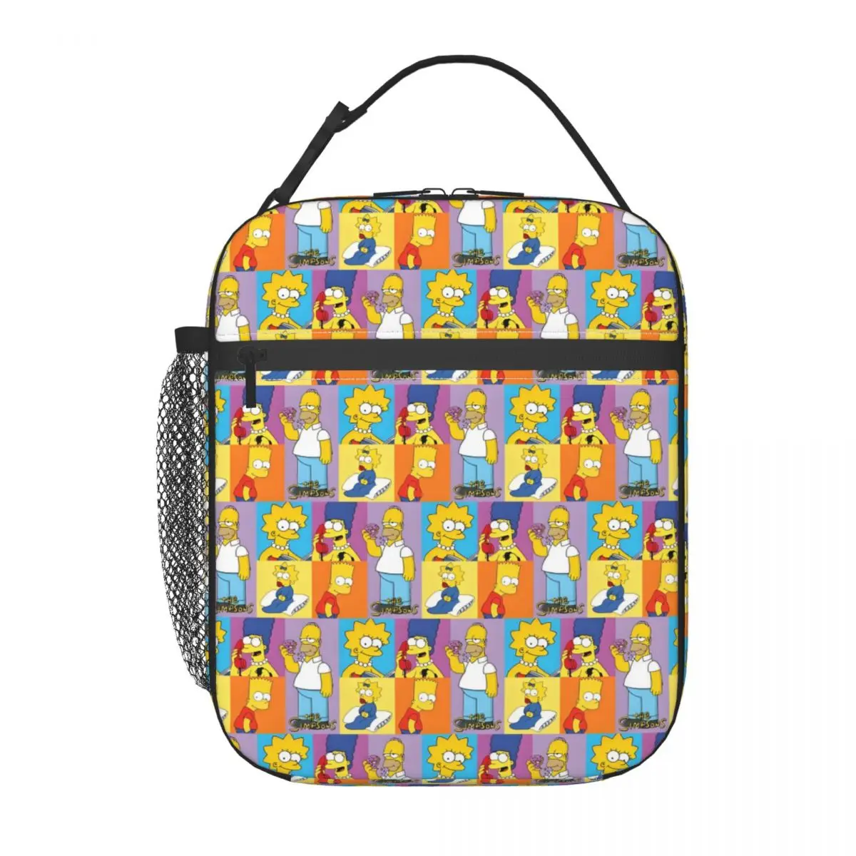 

Пользовательские S-Simpsones модные мультяшные сумки для обеда для термохолодильника изолированный ланч-бокс для офисной работы школьные водонепроницаемые сумки-тоут