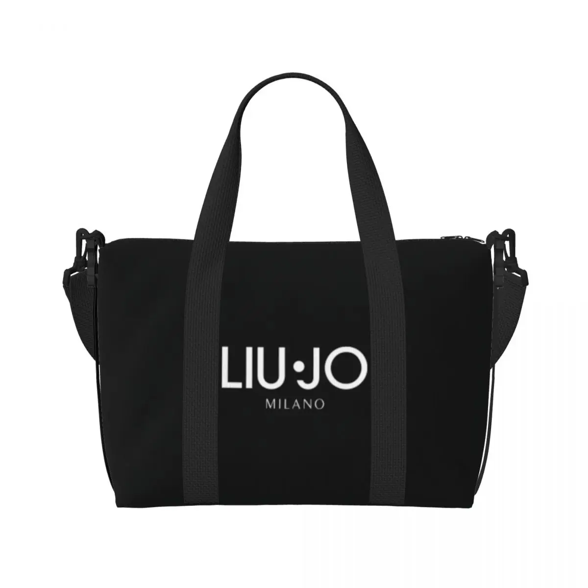 Custom Large Liu Jos Logo Tote Bag for Women Shopper Shoulder Beach Gym Travel Bag