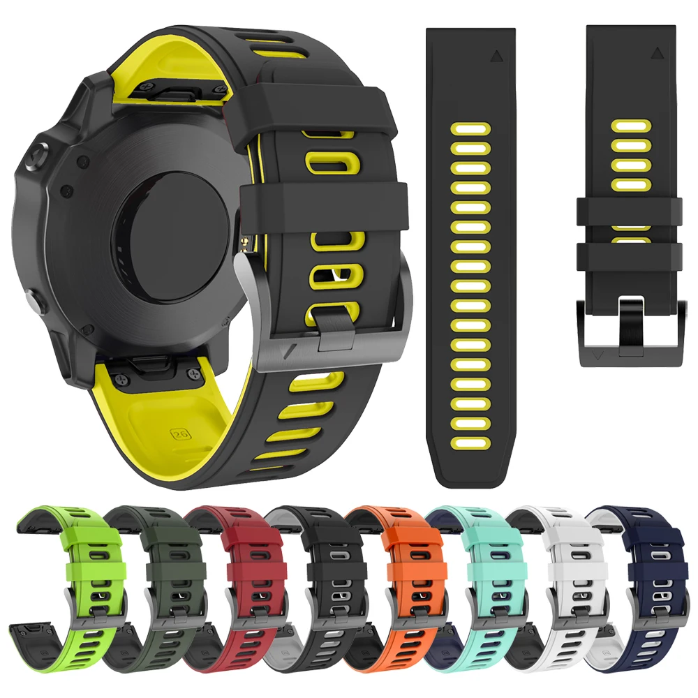 Replacement Wristband Sport Silicone Strap Compatible With COROS VERTIX 2 VERTIX2 Quick Release Watch Band Bracelet Accessories