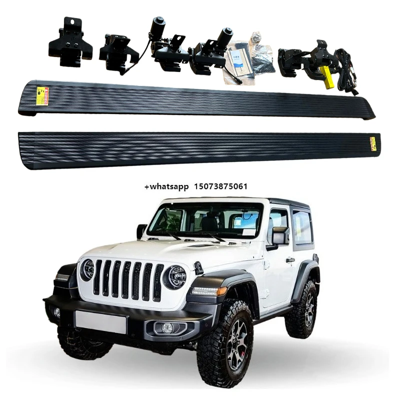 

Aluminum Alloy Electric Running Board Side Steps for Wrangler 2021 Side Step for Car Accessories