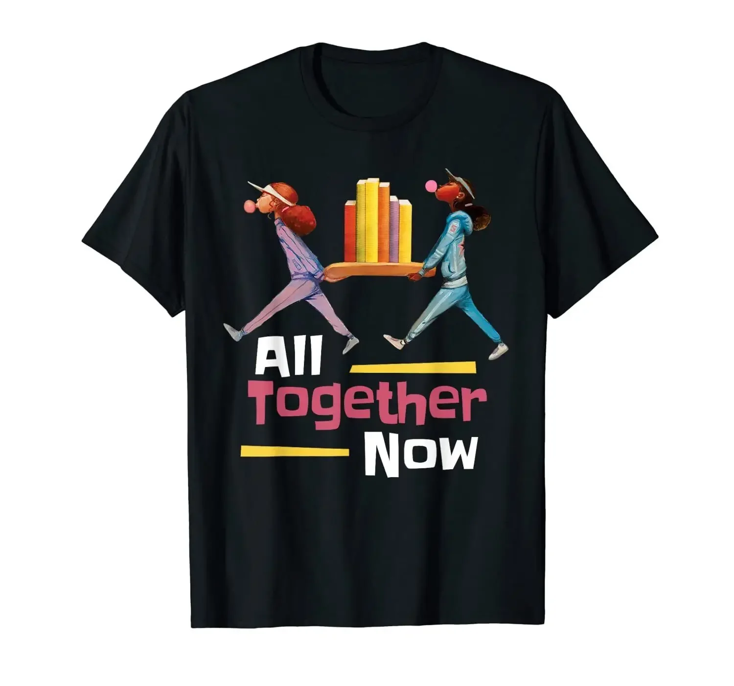 USA All Together Now Summer Reading Program 2023 Librarian Books T-Shirt