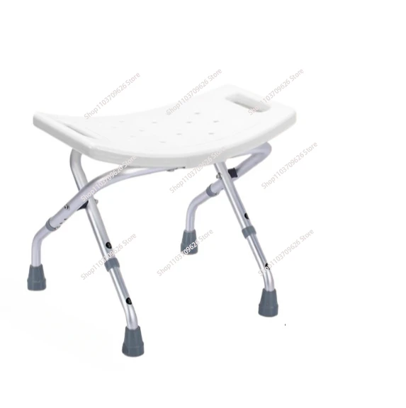 

DL-9021 Foldable aluminum alloy bath chair for the elderly, children, pregnant women, adjustable height bath chair bath stool