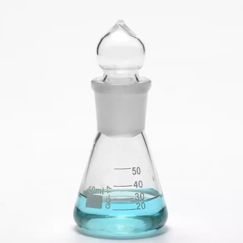 Stoppered Erlenmeyer flask flask glass Erlenmeyer flask 50/100/150/250/500/1000/2000ml laboratory glassware