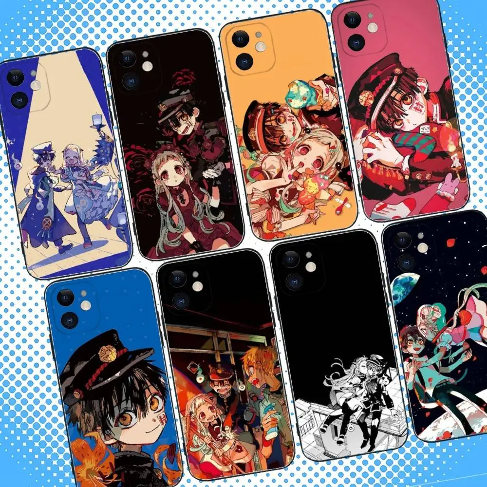 

Toilet Bound Hanako Kun TBHK Phone Case For iPhone 17,16,15,14,13,12,11,Pro,Max,Plus,Air,X,XS,XR,SE,8,7,Mini,Soft Black Case