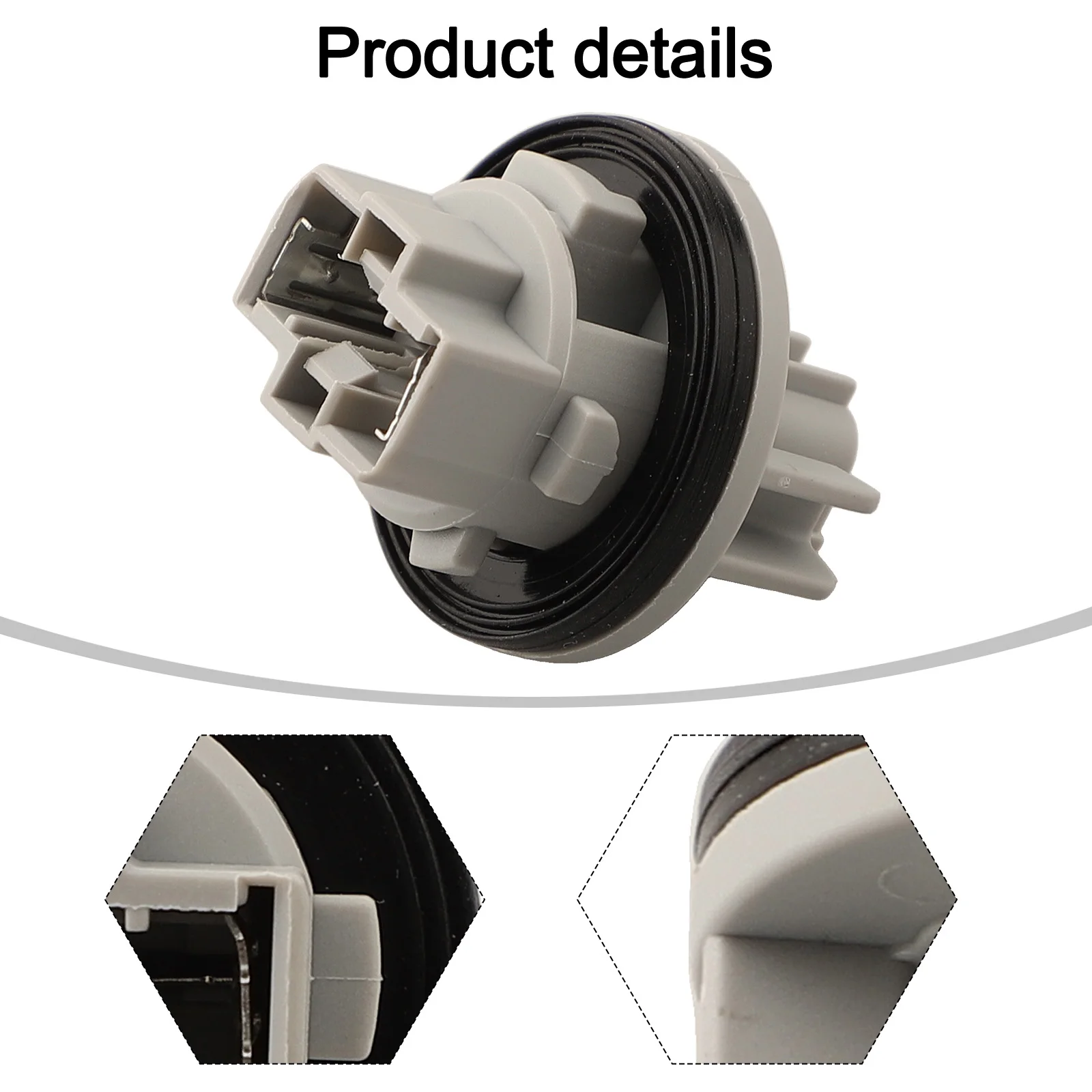 

OEM 33302-S7A-003 Lamp Socket Auto Repair Vehicle Maintenance Wear-Resistant Design ABS Construction Anti-Corrosion Material