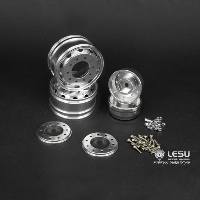 

LESU Metal Rear Hub A for Electric Cars Vehicles for Adults Remote Control Tractor Truck 1/14 Tamiya RC Hydraulic Dumper Toys